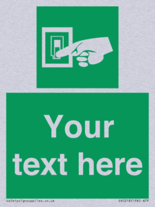 Custom Light Switch Sign